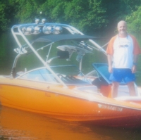 Dave loves the lake!